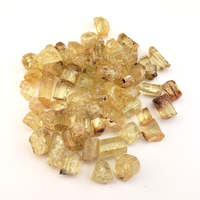 Gold Yellow Apatite Raw MINI Gemstone - One Stone or Bulk Wholesale Lots - Natural Crystals