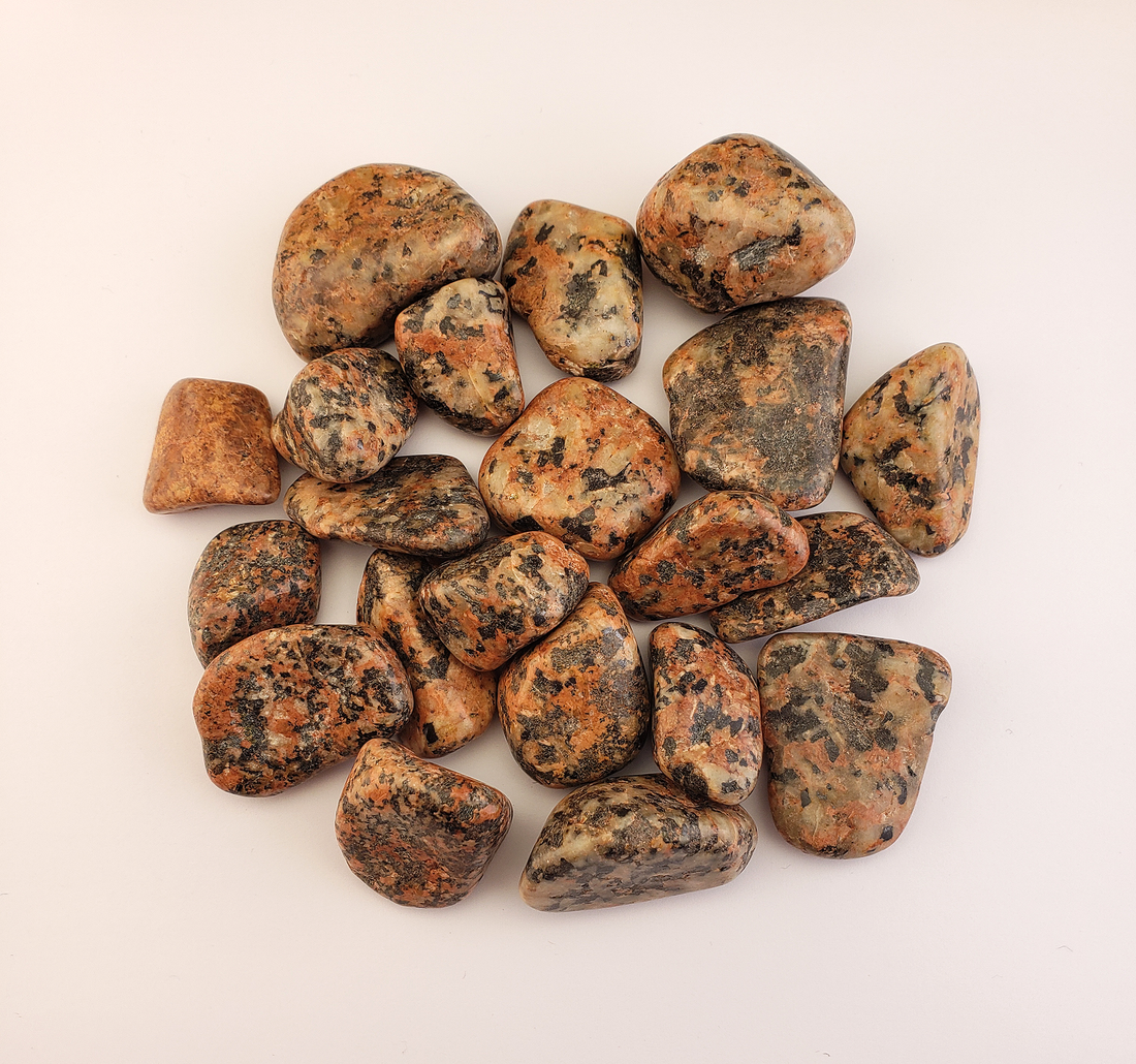 Orthoclase Feldspar Granite Tumbled Crystal - One Stone or Bulk Wholesale