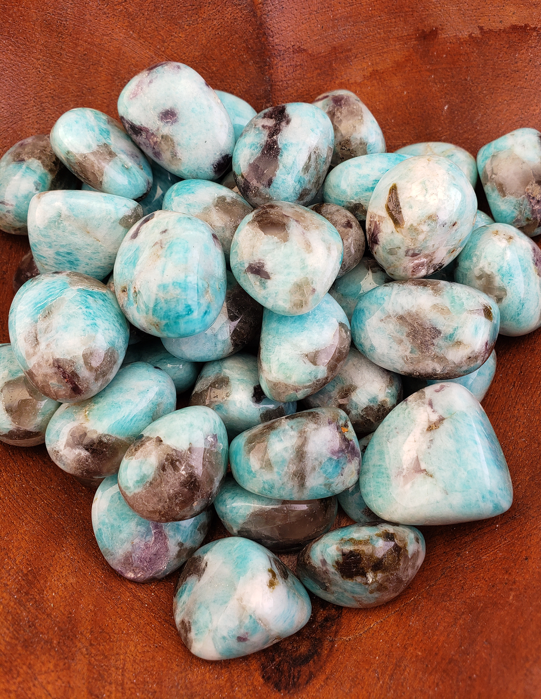 Amazonite Natural Tumbled Polished Gemstone - One Stone