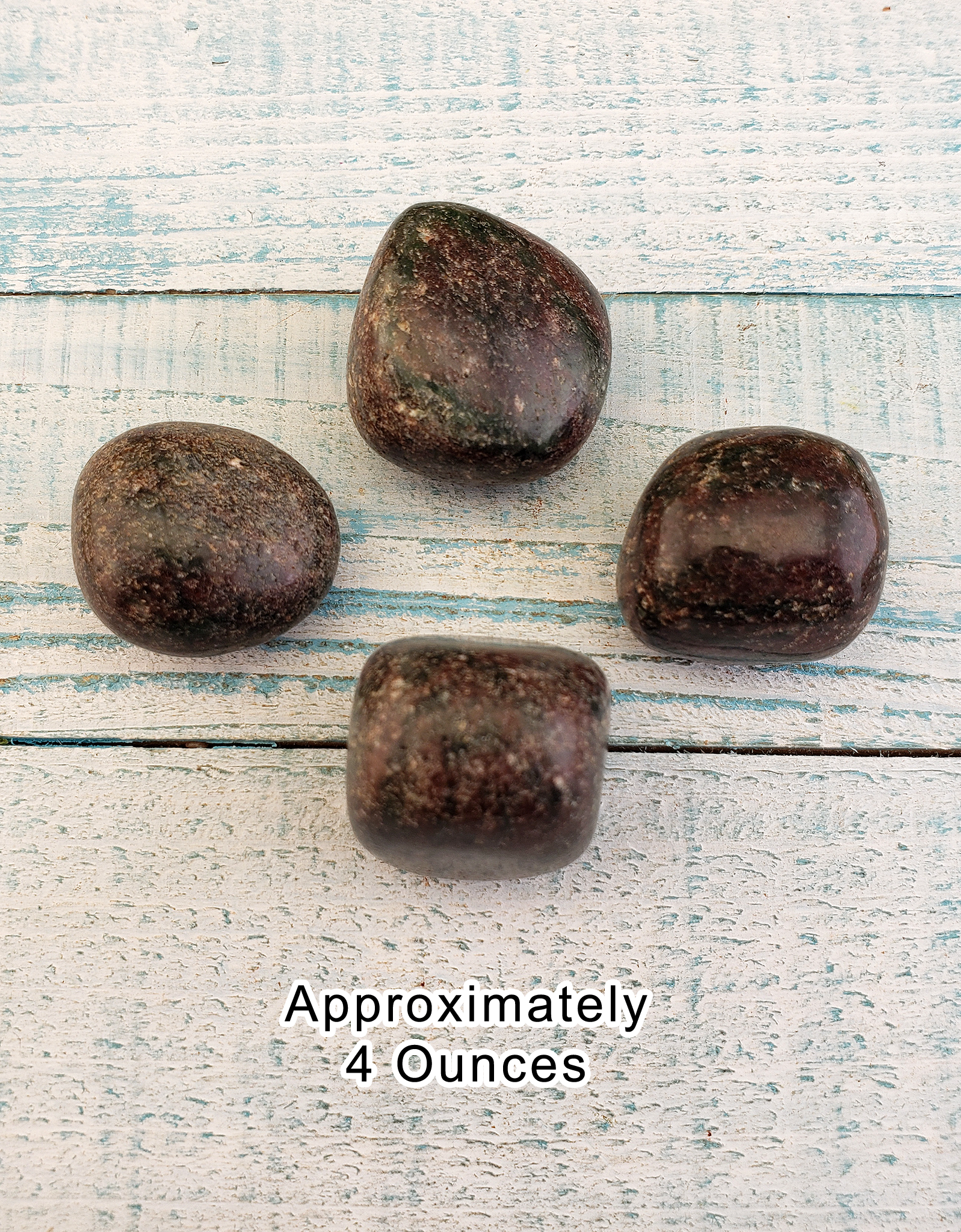 Pyrope Garnet Tumbled Gemstone - One Stone or Bulk Wholesale Lots - 4 Ounces