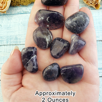 Blue Aventurine Tumbled Gemstone - One Stone or Bulk Wholesale Lots - 2 Ounces in Hand