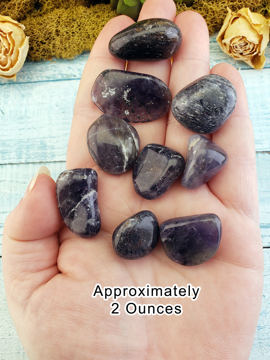 Blue Aventurine Tumbled Gemstone - One Stone or Bulk Wholesale Lots - 2 Ounces in Hand