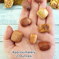 Desert Rhyolite Tumbled Gemstone - One Stone or Bulk Wholesale Lots - 2 Ounces in Hand