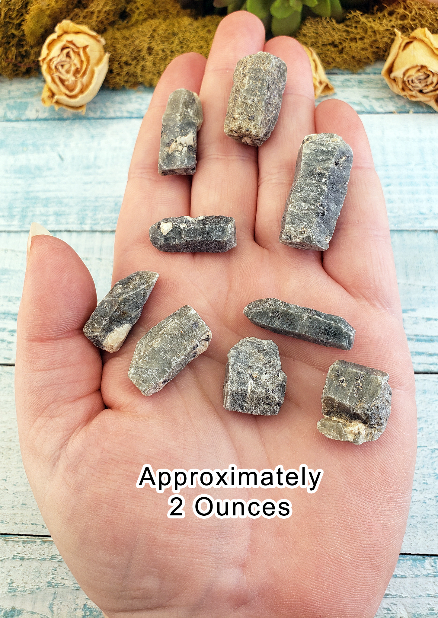 Raw Sapphire Natural Gemstone Small - One Stone or Bulk Wholesale Lots - 2 Ounces in Hand