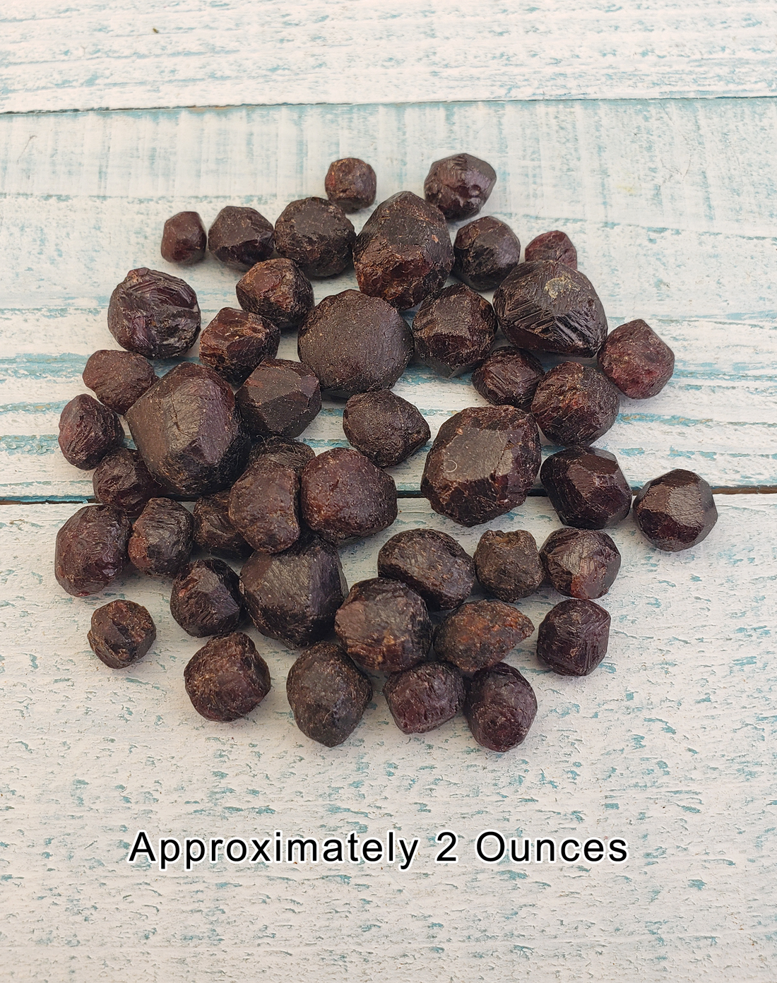 Raw Garnet Crystal Natural Rough Gemstone - MINI One Stone