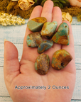 Natural Turquoise Tumbled Gemstone - One Stone or Bulk Wholesale Lot - 2 Ounces