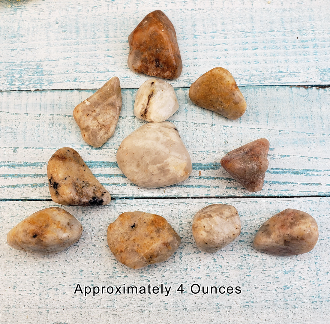 Cassiterite Tumbled Gemstone - One Stone or Bulk Wholesale Lots - 4 Ounces