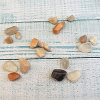 Mini Moonstone Tumbled Gemstone - Multi Stone or Bulk Wholesale Lots - In 3 Stone Groups
