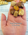 Picture Jasper Tumbled Gemstone - One Stone or Bulk Wholesale Lots - 2 Ounces in Hand