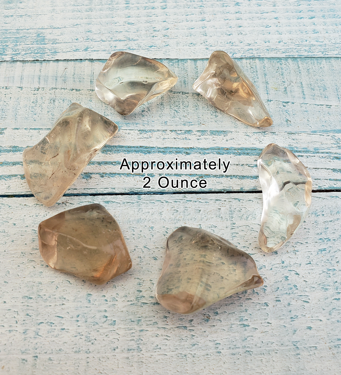 Smoky Quartz Tumbled Gemstone - One Stone or Bulk Wholesale Lots - 2 Ounces