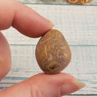 Calligraphy Stone Tumbled Gemstone - Medium One Stone Close Up
