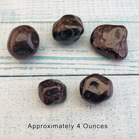 Garnet Natural Tumbled Gemstone - 4 Ounces
