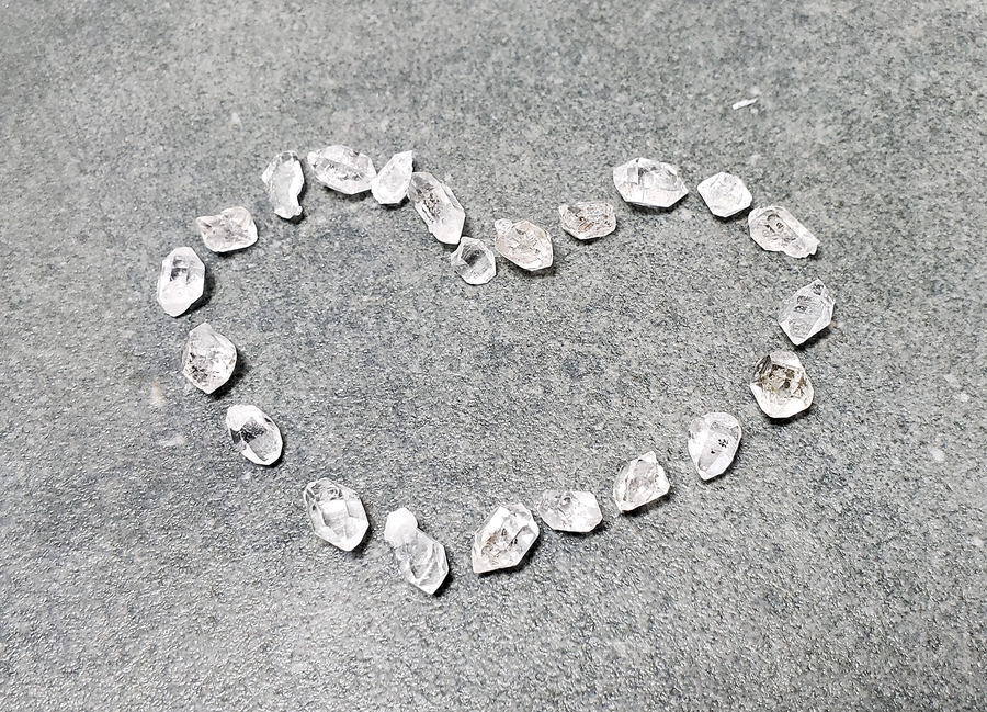 Herkimer Diamond Natural Gemstone - Mini Natural Gemstones