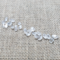 Herkimer Diamond Natural Gemstone - Mini Grouped