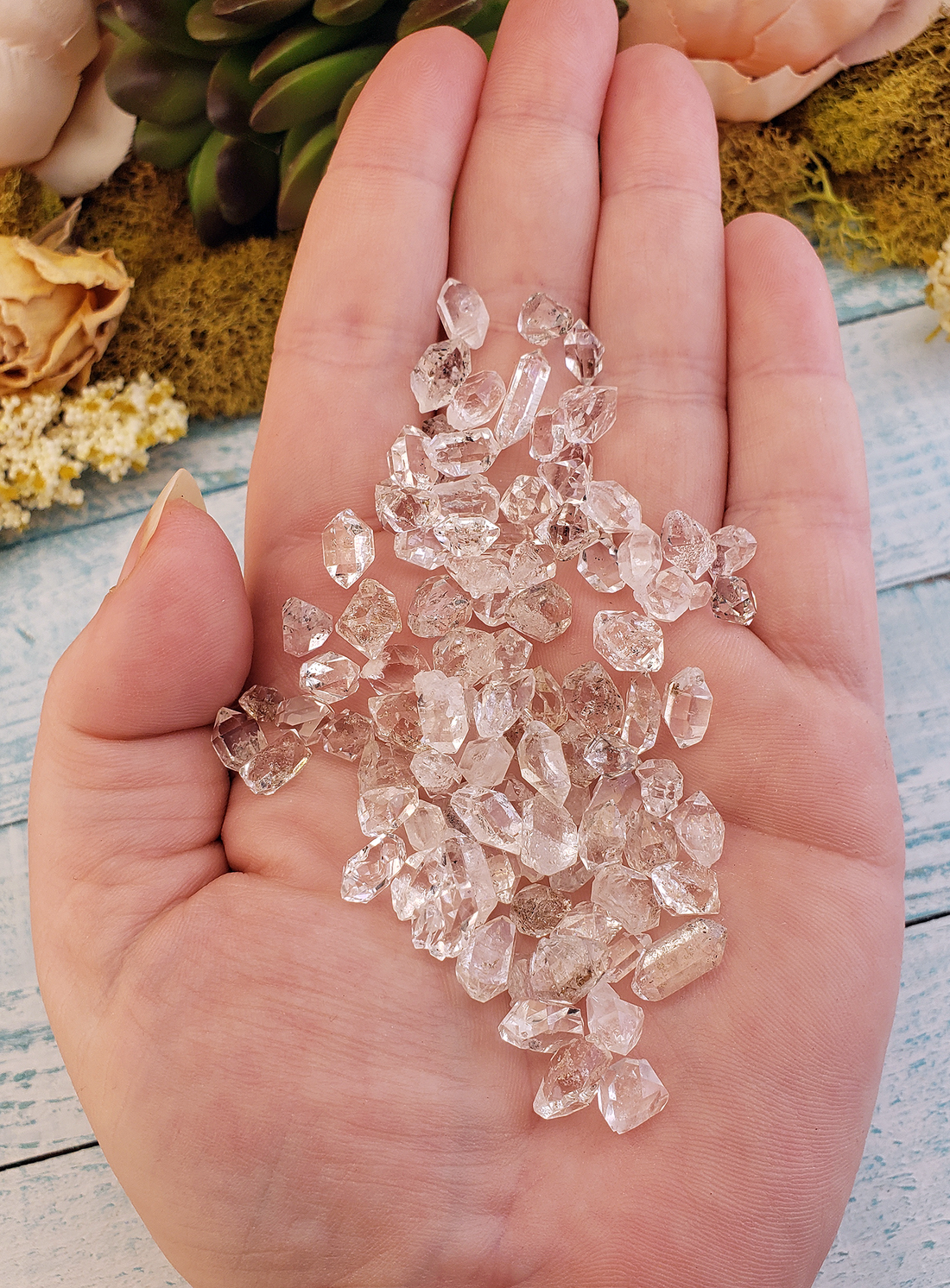 Herkimer Diamond Natural Gemstone - Mini One Stone