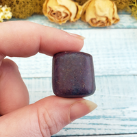 Ruby Kyanite Natural Tumbled Gemstone - One Stone Close Up