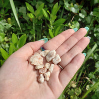 Raw Mini Sunstone Gemstone - Multi Stone or Bulk Wholesale Lots - Outdoor Light