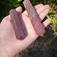 Ruby Kyanite Gemstone Double-Terminated Point Wand