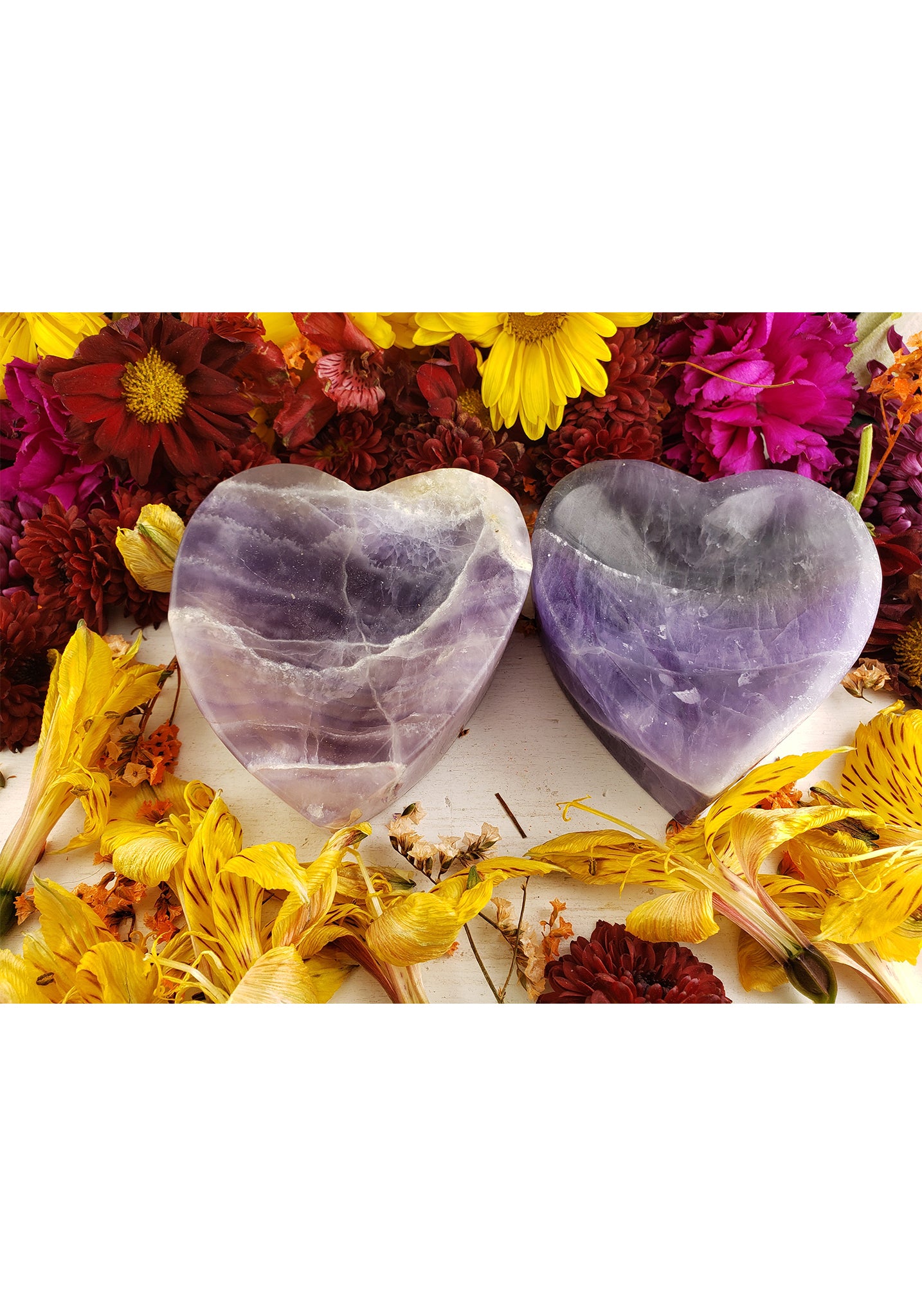 Fluorite Heart-Shaped Offering Vessel Dish Bowl 2