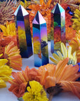 Rainbow Titanium Aura Obsidian Tower Obelisk