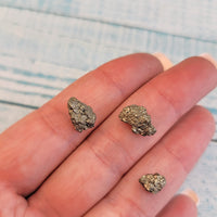 Pyrite Fool's Gold - Rough Gemstone - 3 Stones