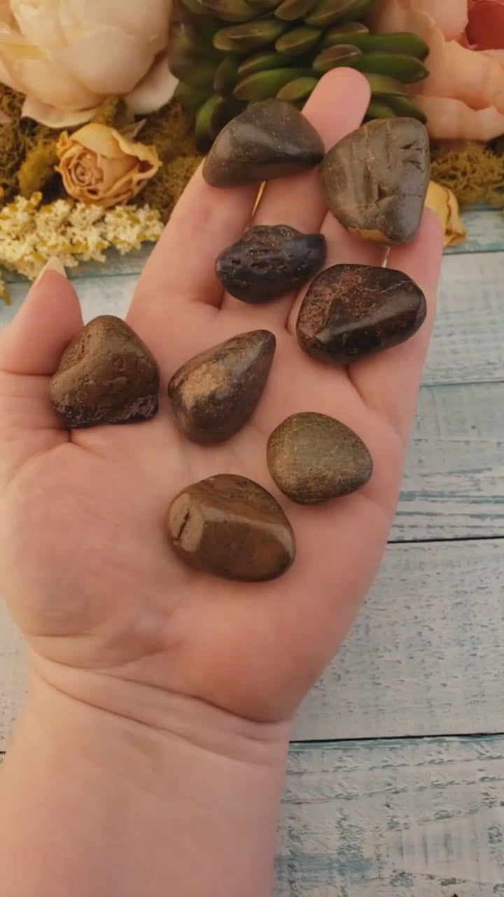 Sapphire Natural Tumbled Gemstone - Large Freeform One Stone - Video