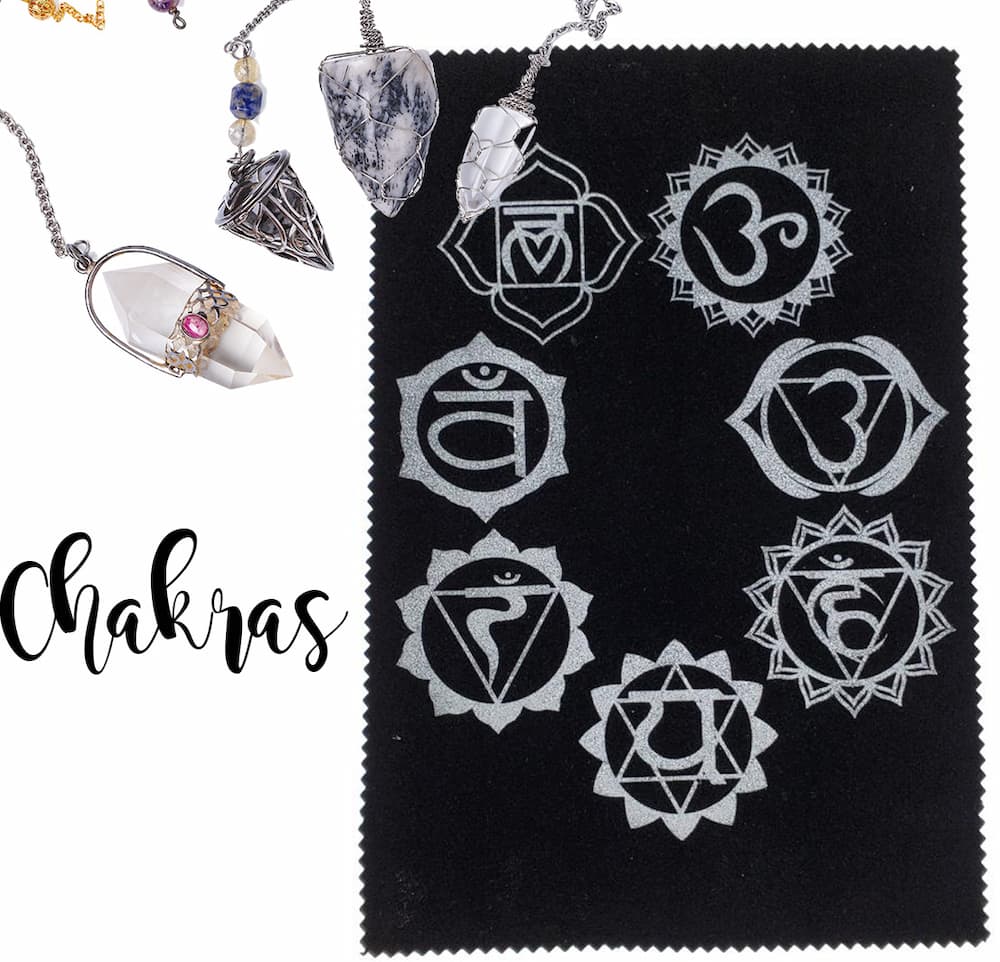 7 Chakras Pendulum Mat