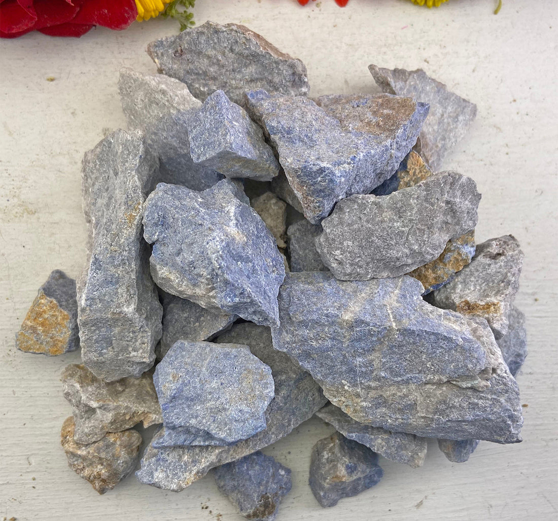 Dumortierite Natural Raw Rough Gemstone - Stone of Insight