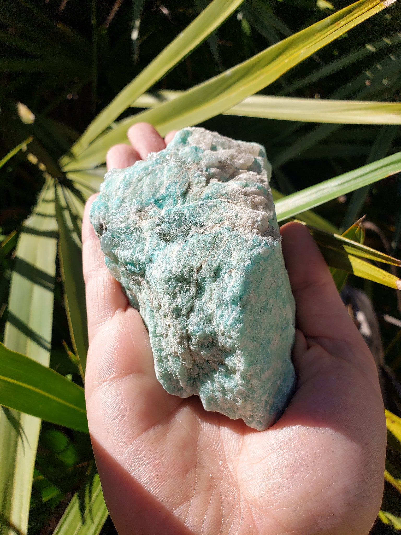 Amazonite Rough Natural Gemstone | Crystal Gemstone Shop