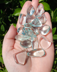 Aqua Blue Obsidian Tumbled Polished Reiki Gemstone - 0.5" - 0.8"
