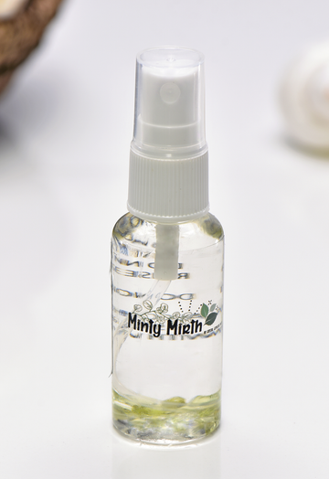 Minty Mirth - Peridot Gemstone Diffused Alcohol-Free Aromatherapy Room and Body Spray