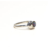 Australian Opal Sterling Silver Ring - Mia 2