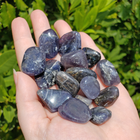 Blue Aventurine Tumbled Gemstone - One Stone or Bulk Wholesale Lots - In the Sunshine