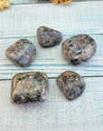 Blue-Green Kyanite Crystal Natural Tumbled Stone | One Stone