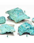 Blue Copper Oxidized Natural Chunks 2