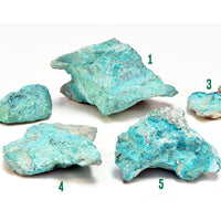 Blue Copper Oxidized Natural Chunks 2
