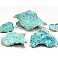 Blue Copper Oxidized Natural Chunks