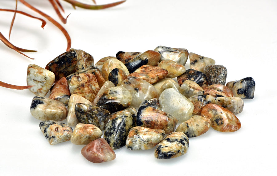 Cassiterite Tinstone Polished Tumbled Gemstone - Medium | Crystal Gemstone Shop.
