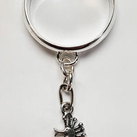 Sterling Silver Seahorse Charm Handmade Ring