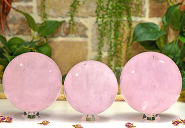Cotton Candy Quartz Polished Gemstone Sphere Orb 110-140mm | Crystal Gemstone Shop.