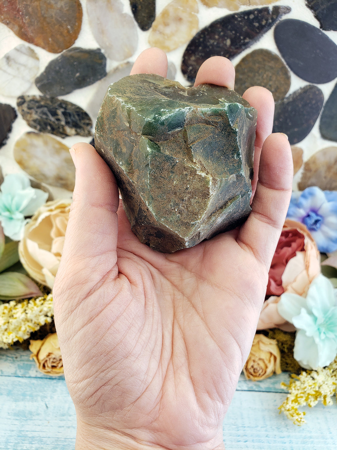 Fancy Jasper Natural Rough Gemstone Chunk