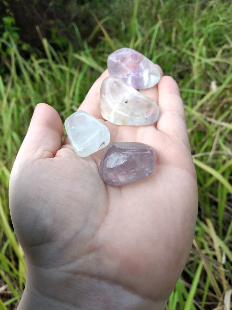 Fluorite Polished Tumbled Natural Gemstone 3