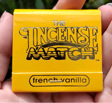 Incense Matchbook - Scented Matches for Meditation & Rituals - French Vanilla
