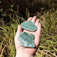 Green Aventurine Natural Gemstone Slice Slab - [ 1.5" - 2" ]