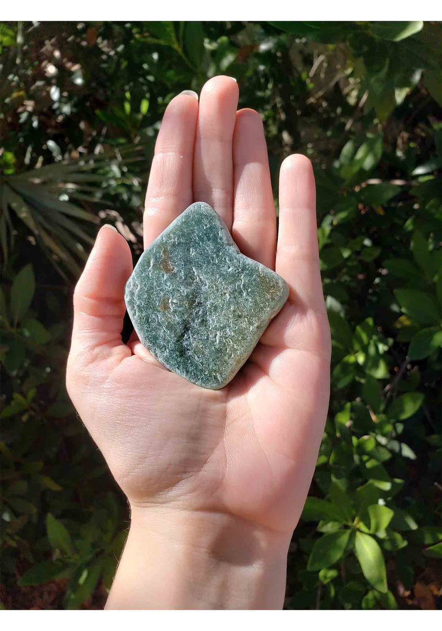 Green Aventurine Natural Gemstone Slice Slab - [ 1.5" - 2" ] 4