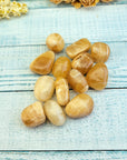 Gold Honey Amber Calcite Tumble 4 Ounces