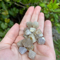Beta Quartz Raw Rough Natural Gemstone Octahedron - Mini [ 8mm - 18mm ]