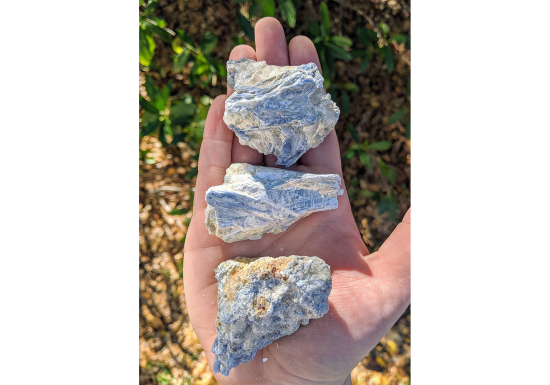 Blue Kyanite Natural Gemstone Raw Rough 4