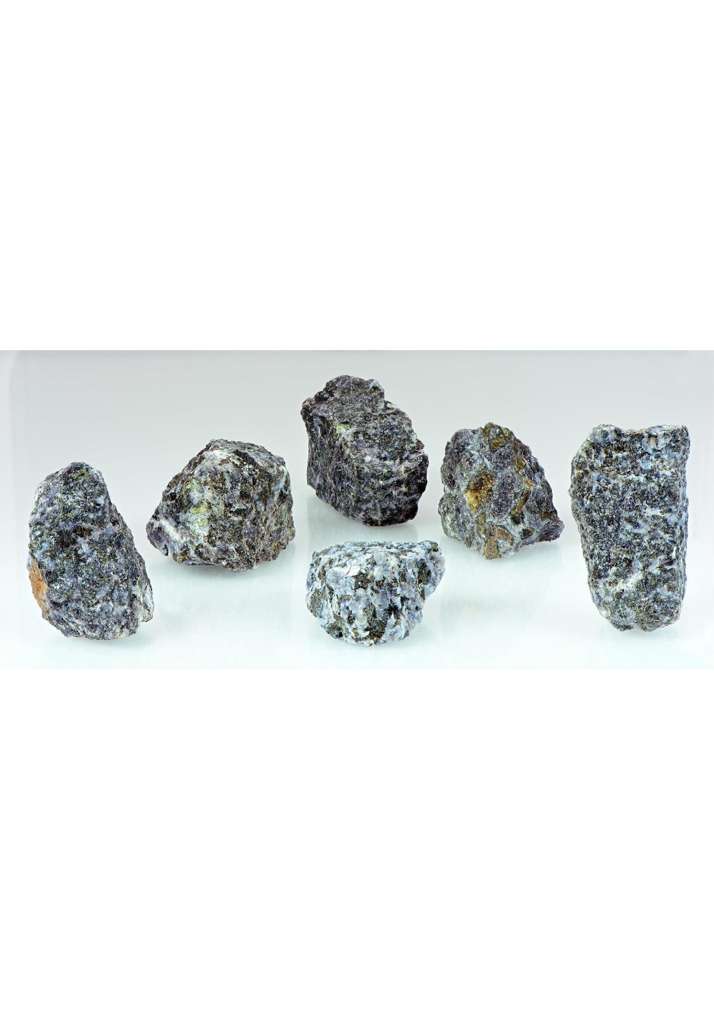 Merlinite Indigo Gabbro Raw Rough Gemstone - Stone of Psychic Knowledge 2