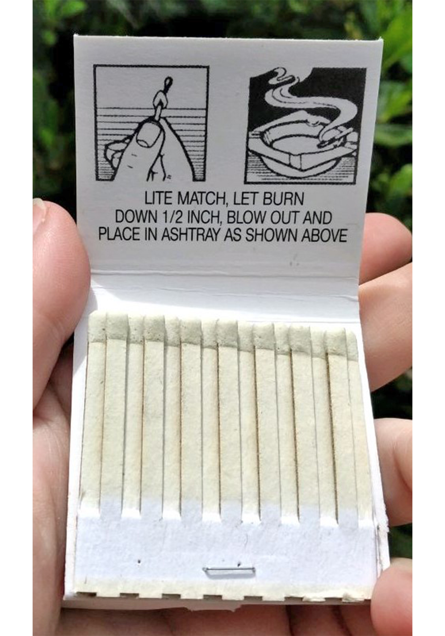 Incense Matchbook - Scented Matches for Meditation & Rituals 
